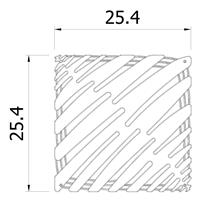 VedoNonVedo Tratto élément décoratif pour meubler et diviser les espaces - Blanc 3